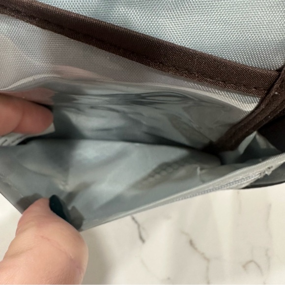 Travelon Anti-Theft Classic Crossbody Bag - Brown with LED Light - Picture 12 of 16